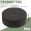 40 Pcs Garden Clone Collars Neoprene Inserts Sponge Block para 2 Polegada Net Pots Hydroponics Systems e Cloning Machines 10