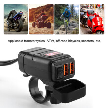 USB QC 3.0 Adapter mit Spannungskontrolle Motorrad