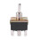3X AC 250V/10A 125V/15A DPDT 3 Position /OFF/ 6 Pins Toggle  Black+Silver 4