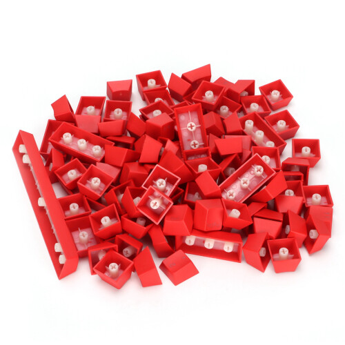 P9 Keycaps PBT Rot für 61 64 87 104 108 2
