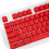 P9 Keycaps PBT Rot für 61 64 87 104 108 18
