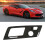 Schaltpanel Rahmen Zierblende Carbon Corvette 3