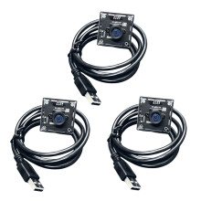 3 Stuks 1MP OV9732 720P USB-Cameramodule Zonder Vervorming en met een Kijkhoek van 100 voor Productfotografie (MJPEG, 30 Fps) voor