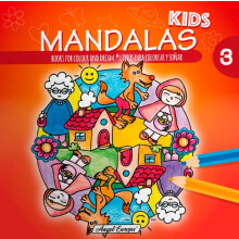 (1 Book) Kids Mandalas Colouring Book 3