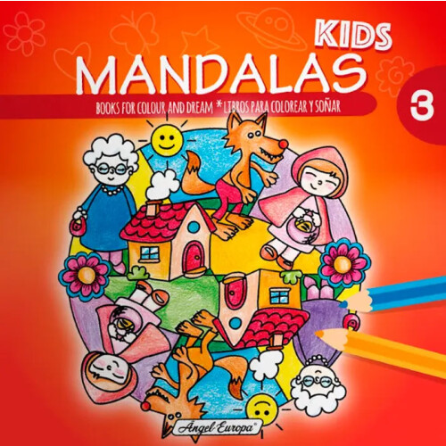 (1 Book) Kids Mandalas Colouring Book 3
