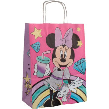 (Pack of 1) Disney Minnie Mouse Large Paper Party Gift Bag
