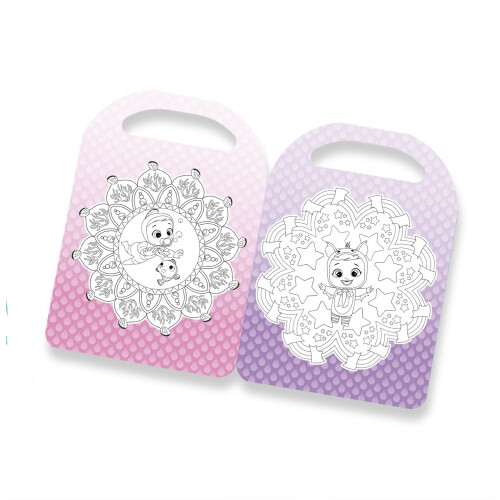 (1 Book) Cry Babies Mandalas Colouring Book, 24 Patterns to Colour 2