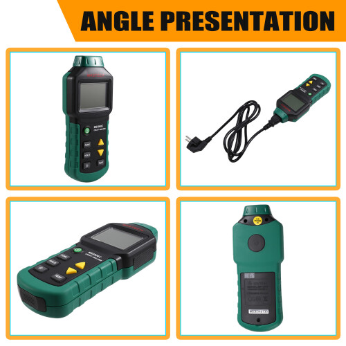 MASTECH MS5908C LCD Circuit Breaker Analyzer RCD Tester with Voltage GFCI Meter Mastech Socket Tester EU Plug 2