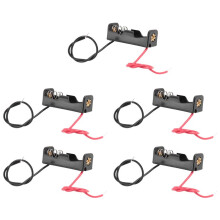 5 Stueck 4.3 "Anschlussleitung Schwarz Akku Speicher Steckplatz Halter 1 x 12V 23A / 27A