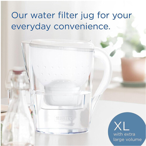 BRITA BRITA Marella XL Water Filter Jug 3.5L White 1