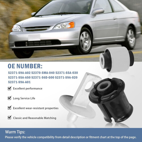 Rear Axle Control Trailing Arm Bushing Bushes Kit 52371-S9A-A02 for   CR-V Element Accessories 1