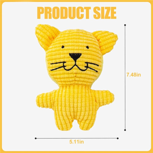 Squeaky Puppy Chew Toy – Soft Teeth Training Teether for Dogs 1
