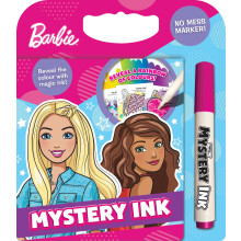 (12 Books) Barbie Mystery Ink Invisible Ink Pen and Activity Book Set