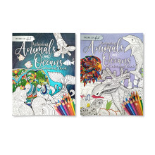 (Single at random) Colouring Book - Animals & Oceans