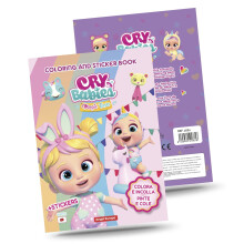 (Pack of 1) Cry Babies Magic Tears Colouring and Sticker Book
