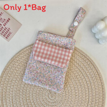 (Striped Pattern) Multipurpose Pen Fabric Bag With Double Layer Capacity For Students Nurses Teachers