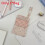 (Striped Light Pink) Multipurpose Pen Fabric Bag With Double Layer Capacity For Students Nurses Teachers 1