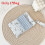 (Floral Blue) Multipurpose Pen Fabric Bag With Double Layer Capacity For Students Nurses Teachers 1