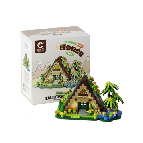 (Summer) Block Childrens Plastic Set With Easy Diy Assembly And Fine Motor Development Skill