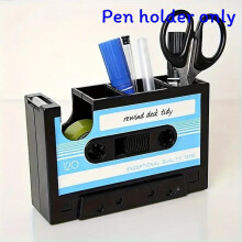 (Blue) Tape Vintage Design Desk Caddy With Abs Construction For Office Gift Giving And