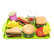 Pretend Childrens Play Kitchen Set With Realistic Food Toys For Family Interactive Fun