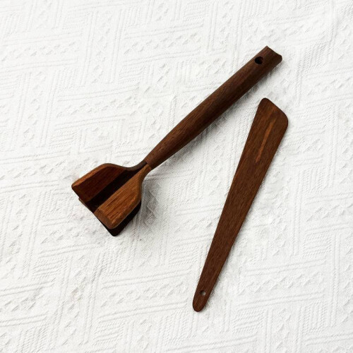 (Set) Meat Chopper Wooden Set Multi Functional Kitchen Mashing Mixing Potatoes Chicken