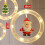 Christmas Window Curtain Lights, 3m 100LED Waterproof USB Powered String Light 3