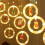 Christmas Window Curtain Lights, 3m 100LED Waterproof USB Powered String Light 8