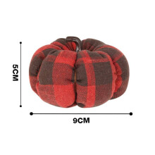 (Red) Halloween Cloth Festival Pumpkin Decor With Natural Colors Holiday For Celebration