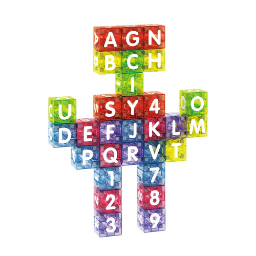 Building Magnetic Plastic Blocks For Kids With Cognitive Learning And Creative 1
