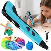 Drawing Printing Pen KIts 3D Printing Pinter Pen With 20Pcs PLA Easy to Use