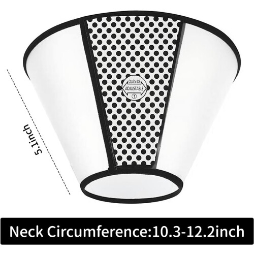 Adjustable Pet Recovery Collar – Comfy Protective Cone for Dogs & Cats 1