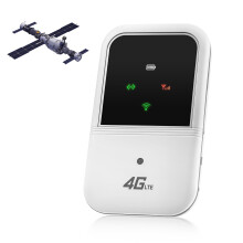 Misvayli Portable 4G WiFi Router, SIM Card Mobile Hotspot with 2400mAh Battery, Pocket 4G LTE Travel Router for Phone Laptop Tablet