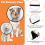 Adjustable Pet Recovery Collar – Comfy Protective Cone for Dogs & Cats 4