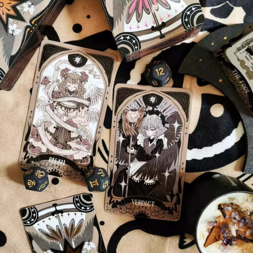 Tarot Card Deck With 78 Cards For Interest Development And Brain Training 1