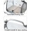 Folding Bird Travel Cage Backpack – Panoramic Breathable Carrier with Perch 7