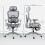 (Grey, Mesh) Multi-Adjustable Mesh Office Chair - Grey 3