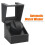 Automatic Watch Winder Display Case Rotating Storage Organizer Single Quiet Box 4