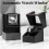 Automatic Watch Winder Display Case Rotating Storage Organizer Single Quiet Box 2