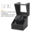 Automatic Watch Winder Display Case Rotating Storage Organizer Single Quiet Box 6