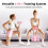 Multifunctional Dumbbells 2in 1 Home Dumbbell Kettlebells Adjustable Weight 14