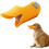 Anti-Bite Dog Muzzle – Adjustable Silicone Duckbill Muzzle for Small Dogs & Puppies (Orange, Size L) 1