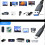 USB 3.2 Type-C-kabel: 10 Gbps høyhastighetsdata og 60 W hurtiglading Blue + Grey 5 m 4