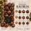 30 Espresso Brown Baubles Shatterproof Christmas 1
