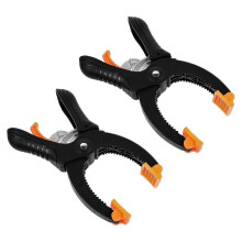 Quick Release A-Shaped Clamps Photography Sessions Black Nylon & PE Multi-Functional 2Pcs