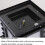 Traditional Stainless Steel Solar Column Spotlight Square Wall Mounted Post Lamp 5