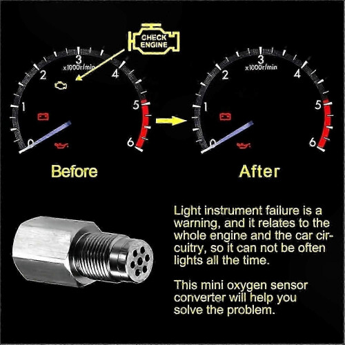 SYCHTV Universal NOX Sensor Adapter Kit M18x1.5 O2 Spacer Extension Engine Diagnostics 2