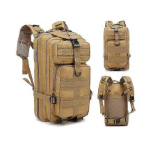 Sac à dos tactique militaire 30L EDC pour camping, randonnée et voyages, kaki