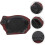 1 Set Sizzling Steak Griddle Nonstick Coated Cast Iron Teppanyaki Black 4