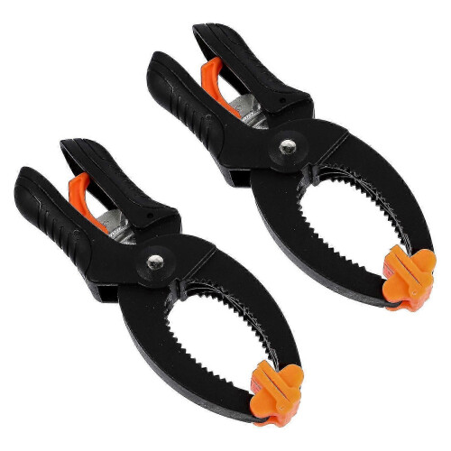 Quick Release A-Shaped Clamps Photography Sessions Black Nylon & PE Multi-Functional 2Pcs 2